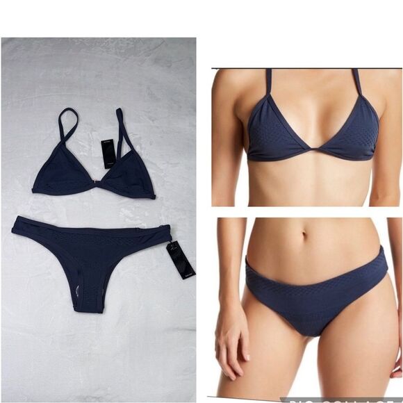 Tavik Jett and Ali Textured Set Swimsuit Size Large - Picture 1 of 10